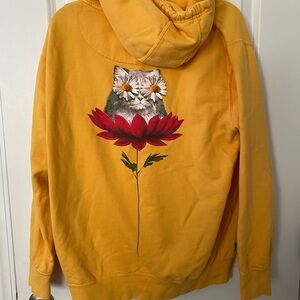 Rip N Dip Yellow Cat Skater Hoodie